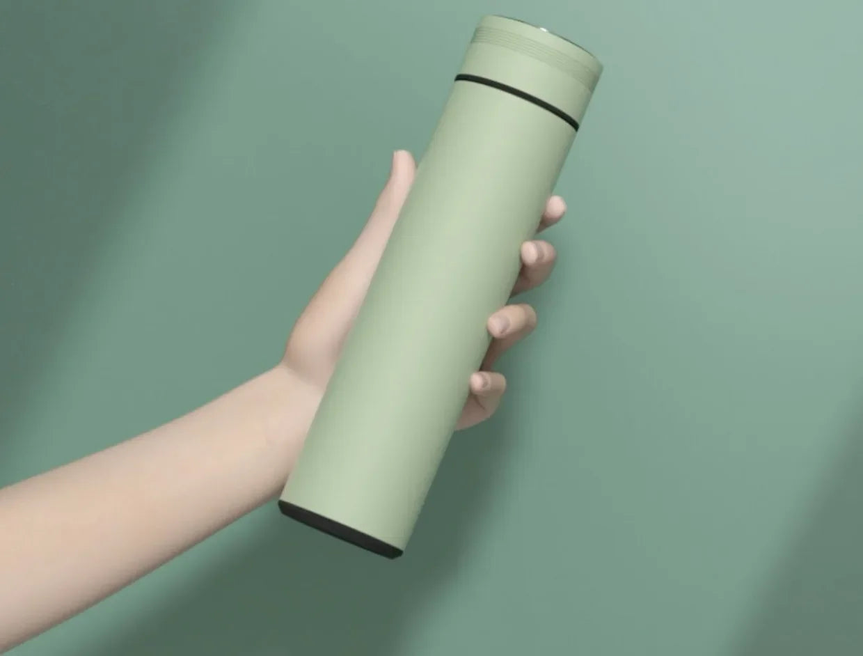 500ML Temperature Display Thermos Cup Stainless Steel Divided Thermos Bottle Outdoor Vacuum Insulated Cup Father's Day Gift - Shoppiline