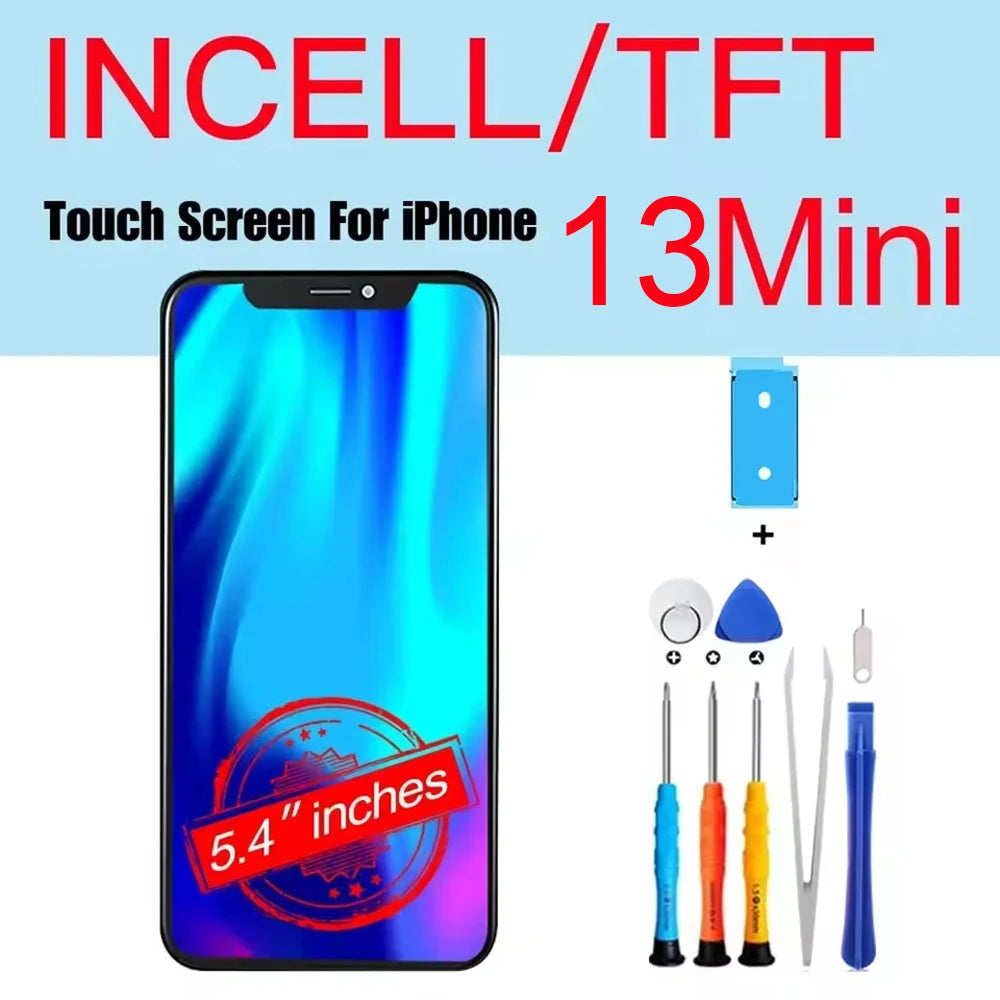 PINZHENG High Quality Display INCELL LCD OLED OEM AMOLED For iPhone XS MAX X XR 11 12 13 MINI PRO PROMAX Screen Replacement - Shoppiline