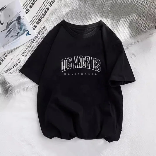 Women Brooklyn Letter Print T Shirt Girl Graphic Harajuku 2023 Streewear Clothes Causal Female Y2K Tops Tee