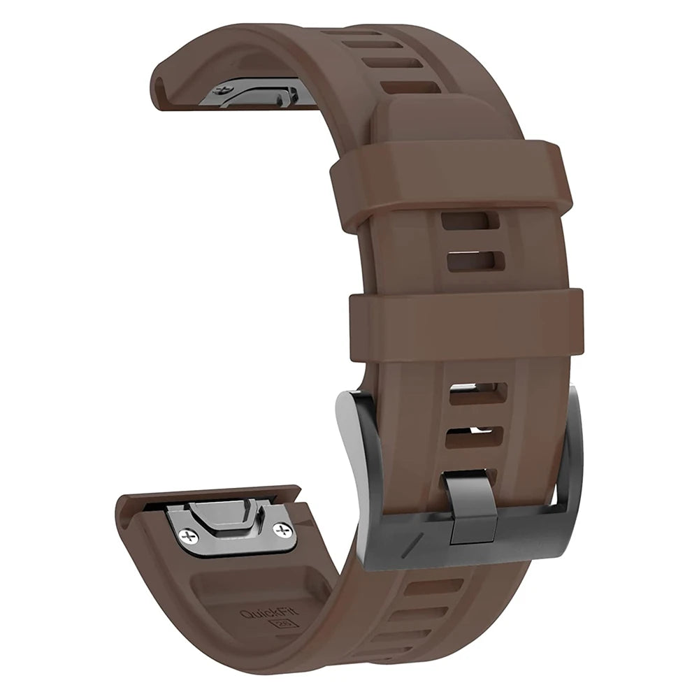 Bracelet QuickFit 22mm 26mm pour Garmin Epix Gen 2, en silicone pour Garmin Fenix 7 7X 5Plus 6XPro Enduro 2