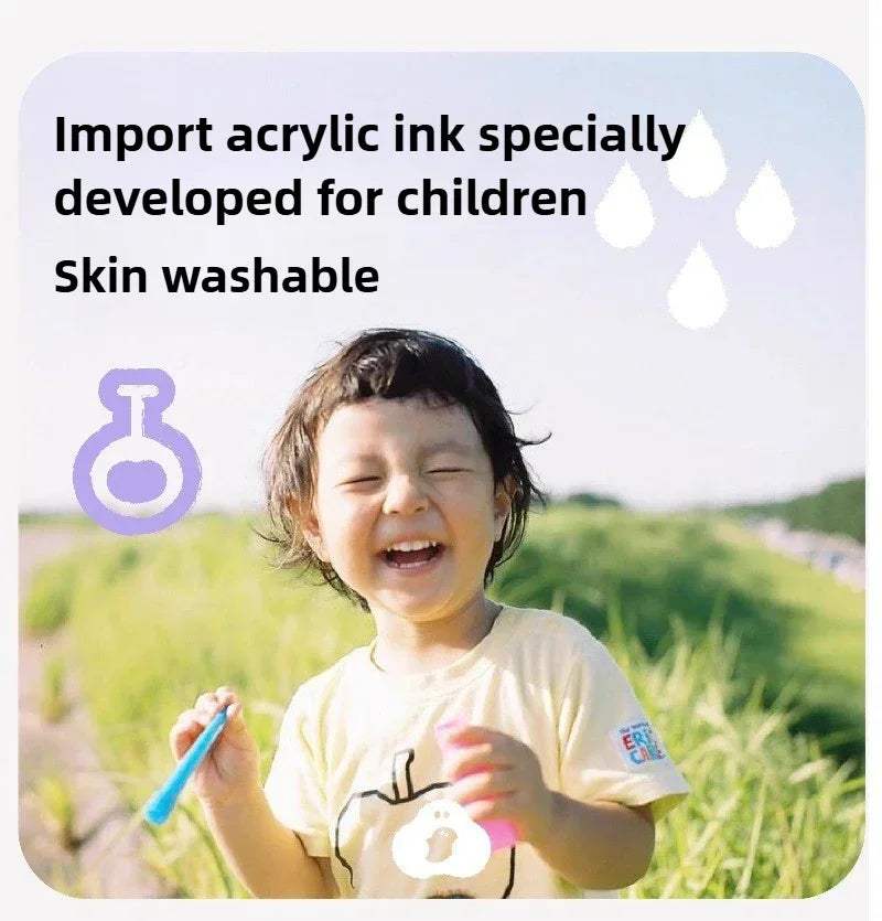 ZEEJOY 120/12/1 Colors Direct Liquid Acrylic Marker Pens Waterproof Pen Soft Brush Nib for Manga School Art Supplies Stationery