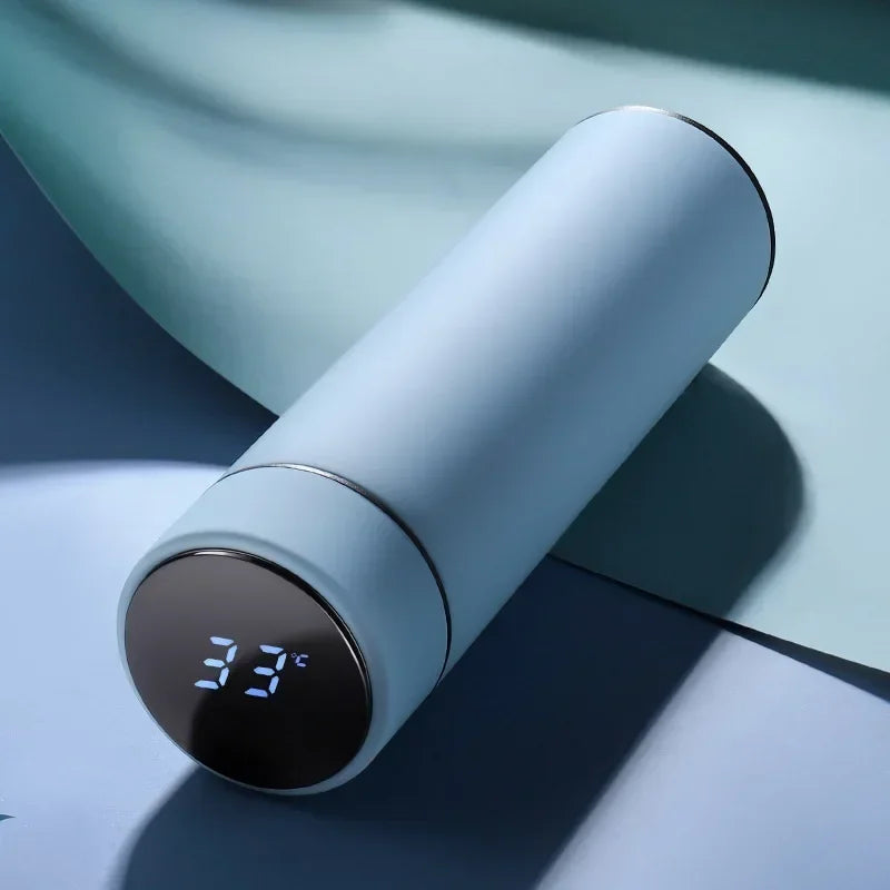 500ML Temperature Display Thermos Cup Stainless Steel Divided Thermos Bottle Outdoor Vacuum Insulated Cup Father's Day Gift - Shoppiline