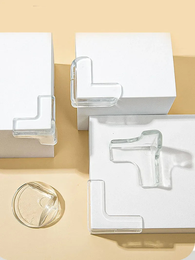 4/10pcs Baby Safety Corner Silicone Protector Table Soft Transparent Children Anti Collision Corner Edge Protection Guards