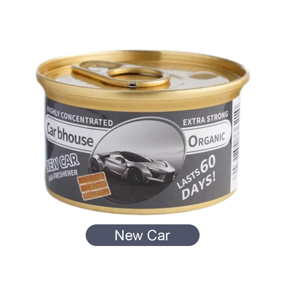 Wooden Car Aroma Diffuser New Car Deodorizer Fiber Air Freshener with Canned Coffee Scent Best Seller for Automotive Interior