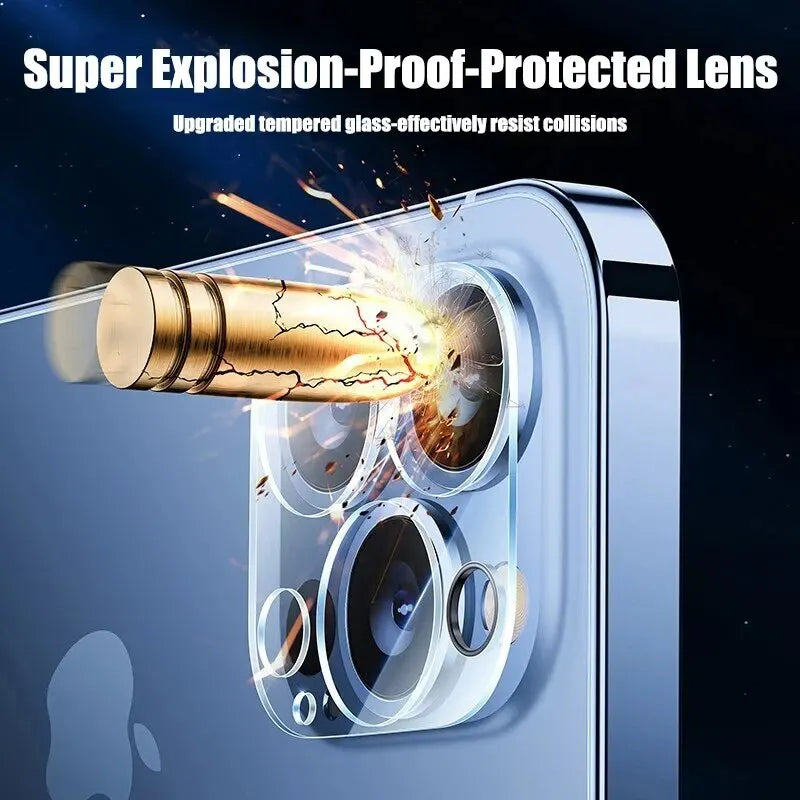 4PCS HD Back Camera Glass Protectors For iPhone 13 11 12 14 Pro Max Lens Protective Ziai Glass on iPhone 15 PRO MAX Camera Film