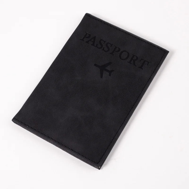 Airplane Passport Cover Case for Women Men Travel Passport Case Cute Passport Wallet Purse Girl Passport Holder