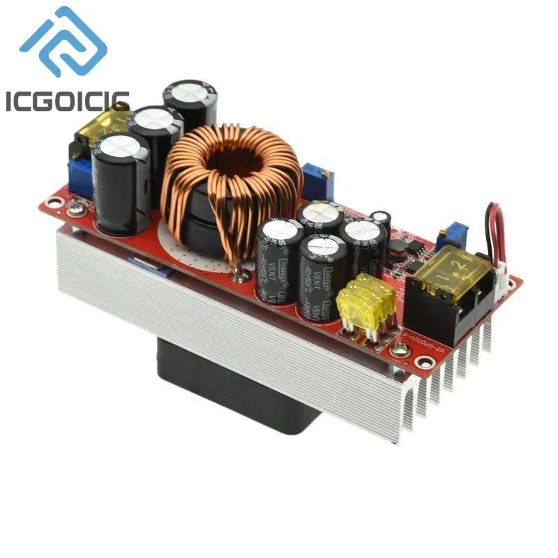 1800W 40A DC-DC Boost Converter Step Up Power Supply Module 10-60V To 12-90V Adjustable Voltage Charger - Shoppiline