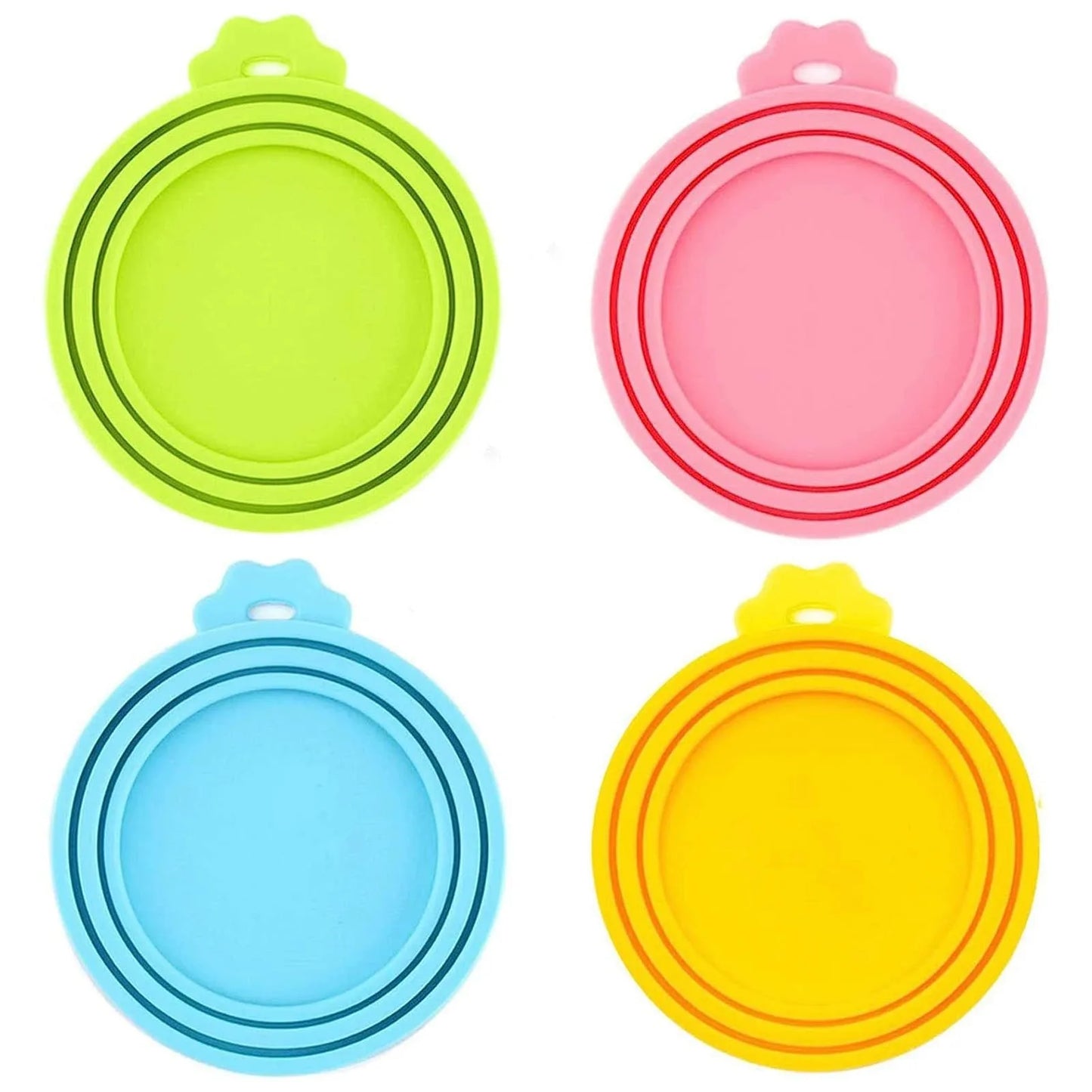 Silicone food storage pet can lid, reusable, suitable for most sizes of cat and dog food cans