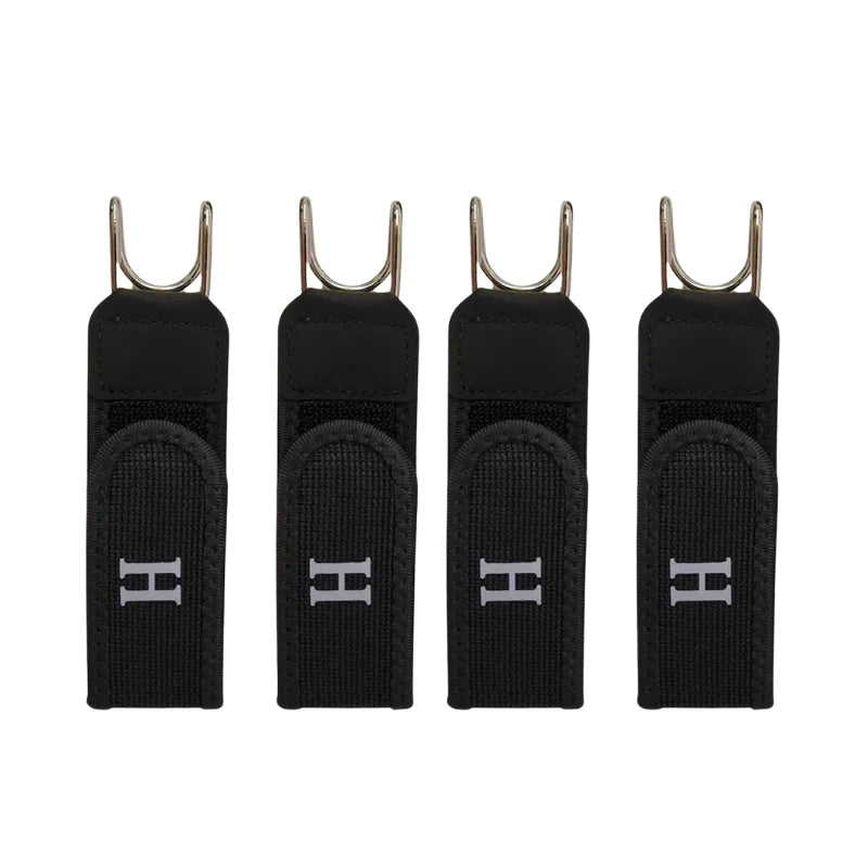 New Unisex Buckleless Belt Hook Adjustable Comfortable Elastic Velcro Waist Belt For Outdoor Work Daily Carry 1/2/4/8/20pcs