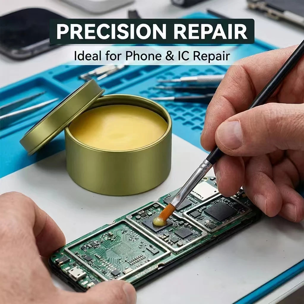 Solder Paste Rosin Flux 10g/30g/100g Lead-free Welding Flux Iron Repair Welding Paste Soldering Tin Soldering Oil Soldering Flux