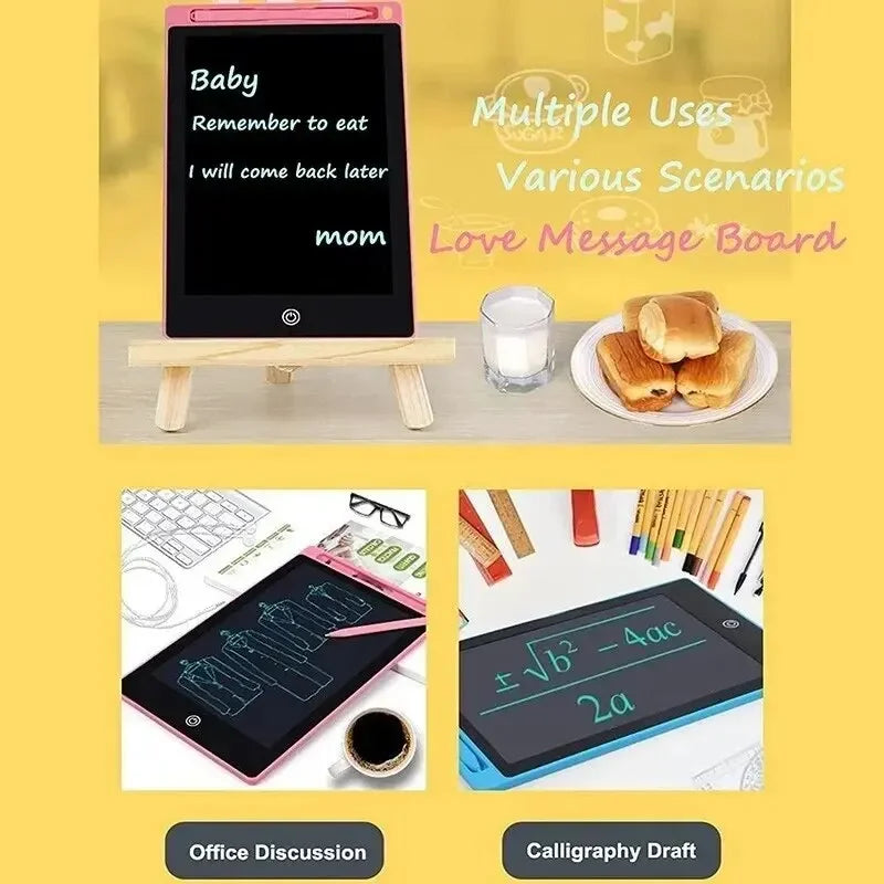 1Pc Writing board, graffiti board, electronic color drawing board, hand drawn board