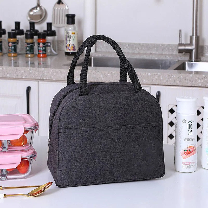 Insulated Lunch Bag Insulation Bento Pack Aluminum Foil Rice Bag Meal Pack Ice Pack Student Bento Lunch Handbag Insulation