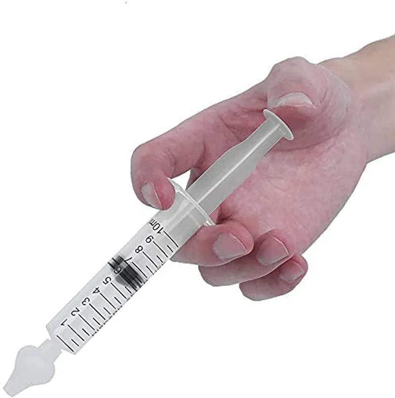 10ML/20ML Baby Nasal Aspirator Syringe Baby Nose Cleaner Rhinitis Nasal Washer Irrigator Needle Baby Nose Washing for Children