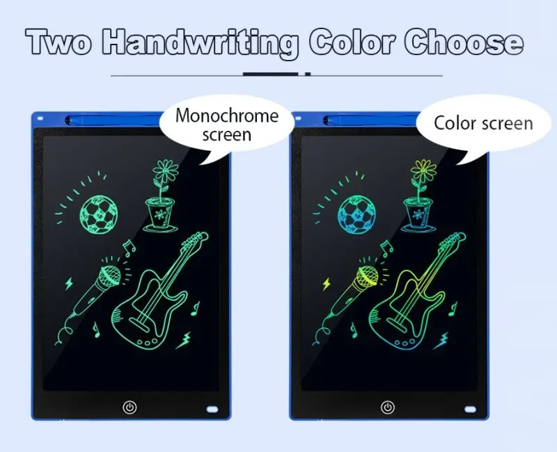 1Pc Writing board, graffiti board, electronic color drawing board, hand drawn board