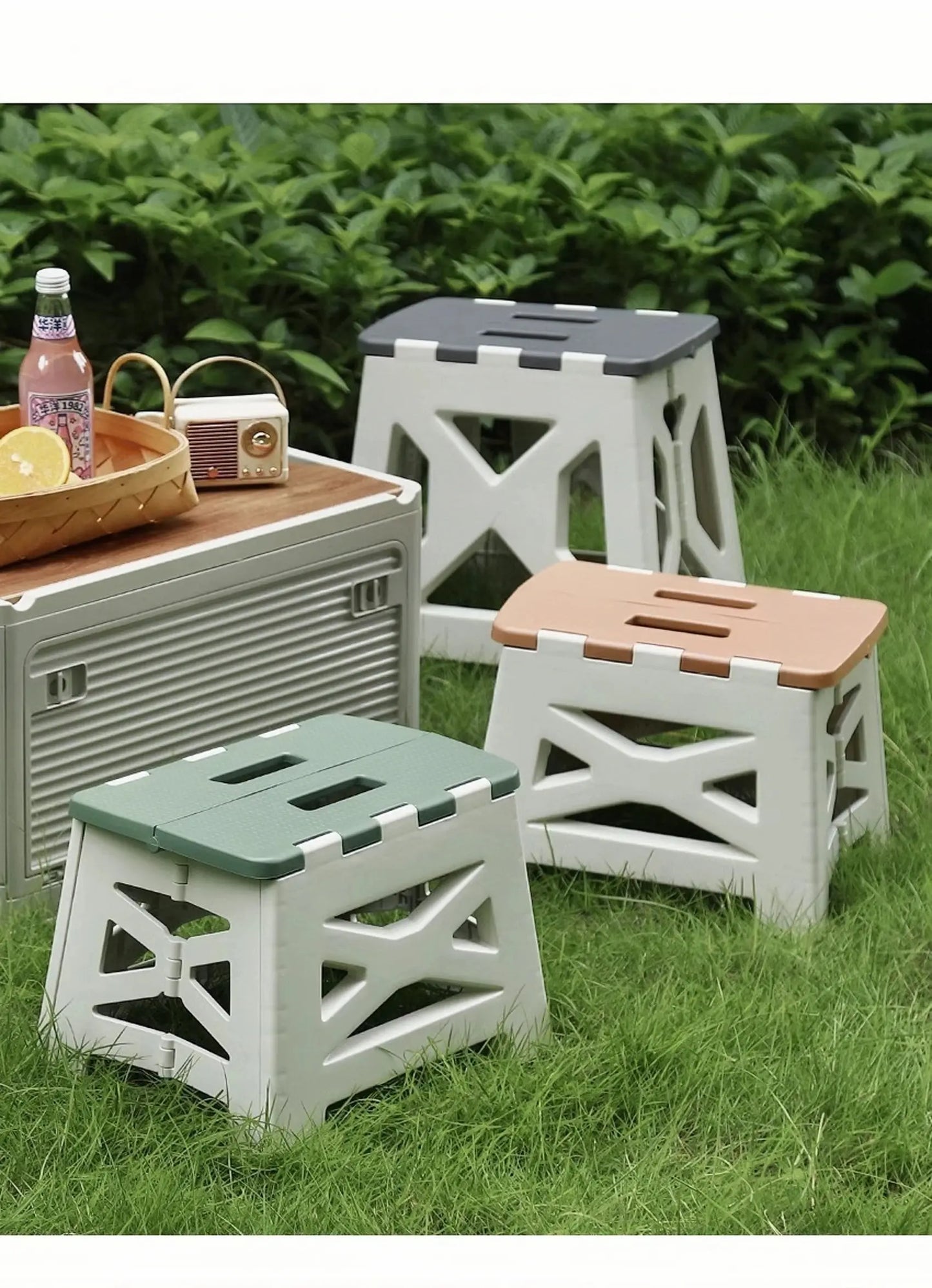 Portable Outdoor Portable Folding Stool for Home Use,multifunctional Shoe Changing, Simple and Lightweight Leisure Fishing Stool
