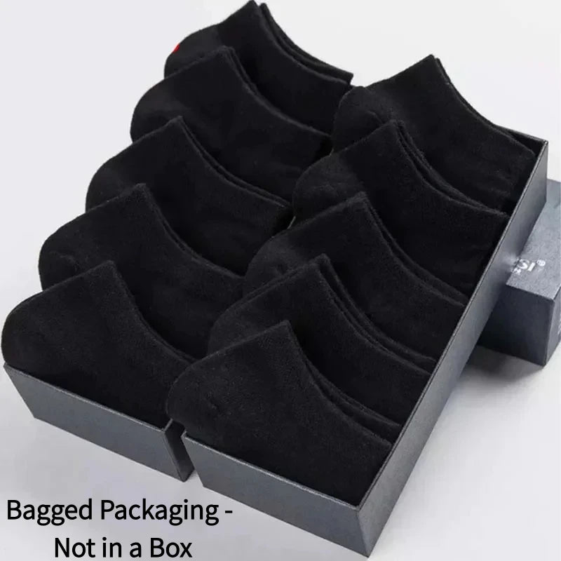5/10 Pairs Unisex Ankle Socks Solid Color Black White Gray Cotton Deodorant Breathable Running Sports Socks New Spring Summer