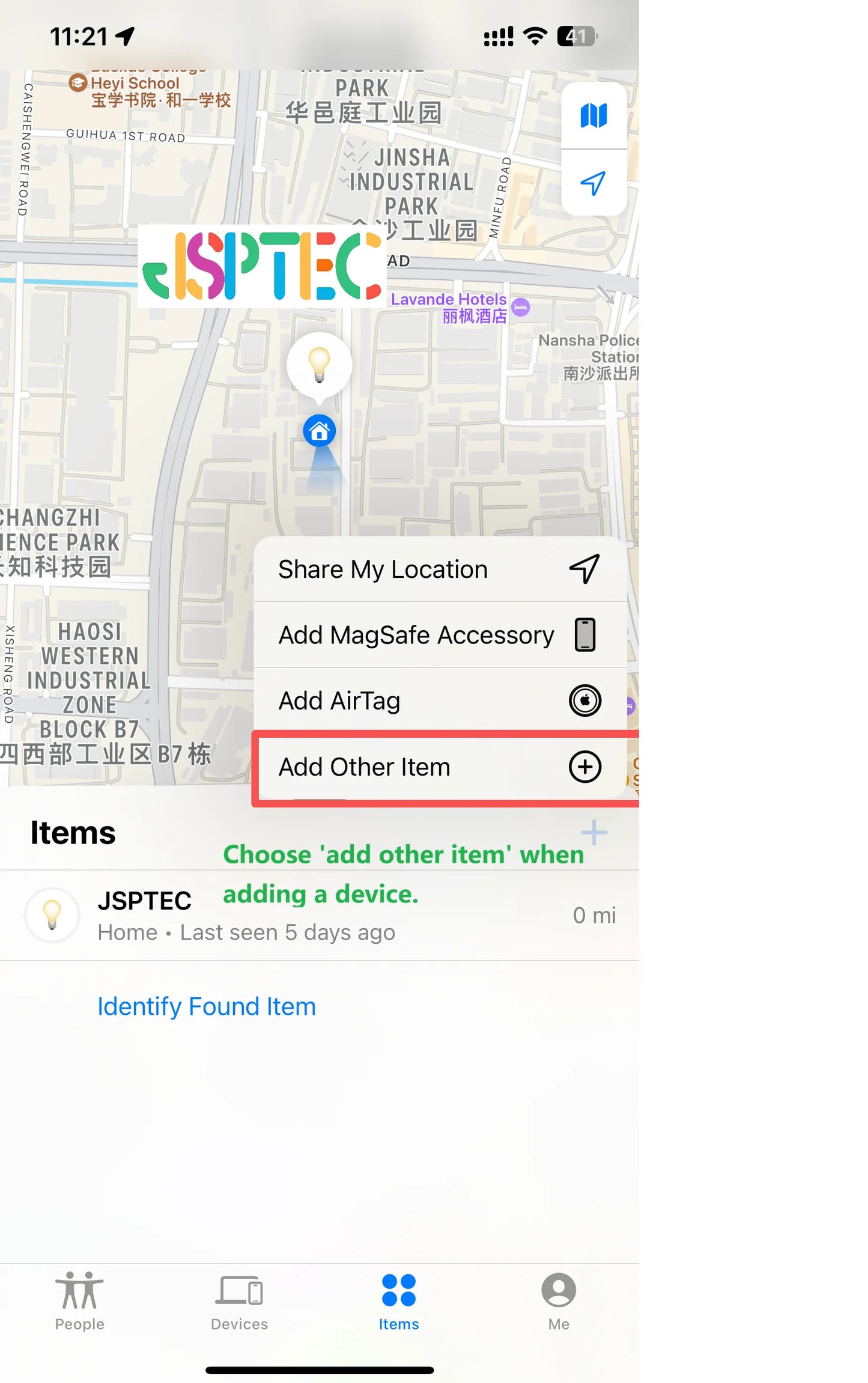 JSPTEC Airtag Bluetooth GPS Trackers IPX 5 Waterproof Sport Tracking Find My Elderly Kids Pets Available Mini Finders For IOS