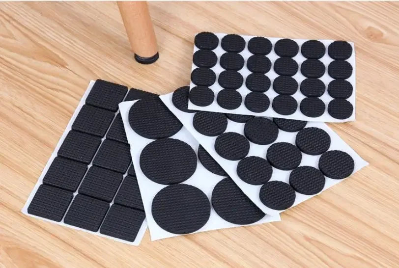 Self Adhesive Furniture Leg Feet Protector Pad Chair Leg Pad Anti-Skid Scratch DIY Resistant Furniture Feet Floor Protector Pads