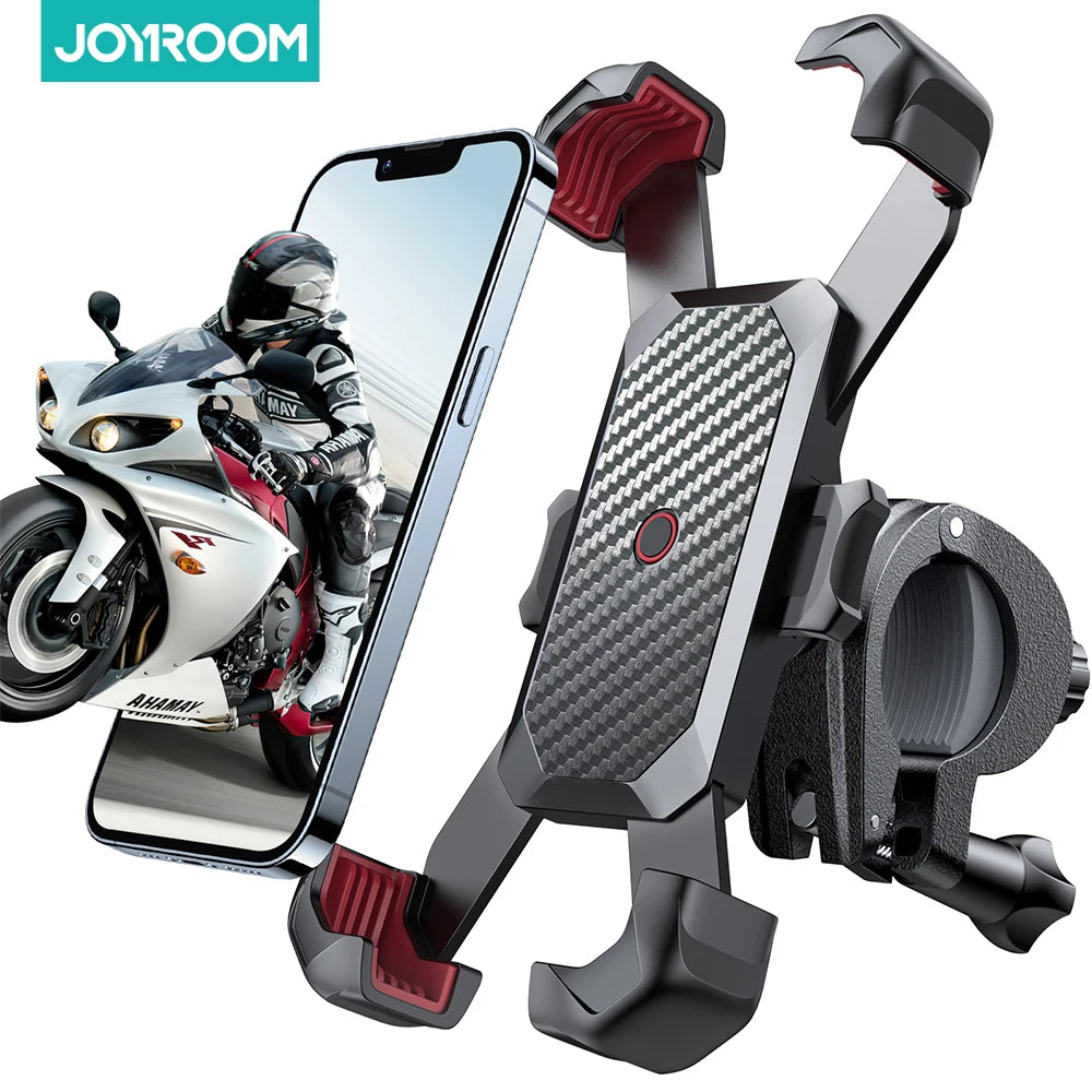 Joyroom Bike Phone Holder 360° View Universal Bicycle Phone Holder for 4.7-7 inch Mobile Phone Stand Shockproof Bracket GPS Clip - Shoppiline