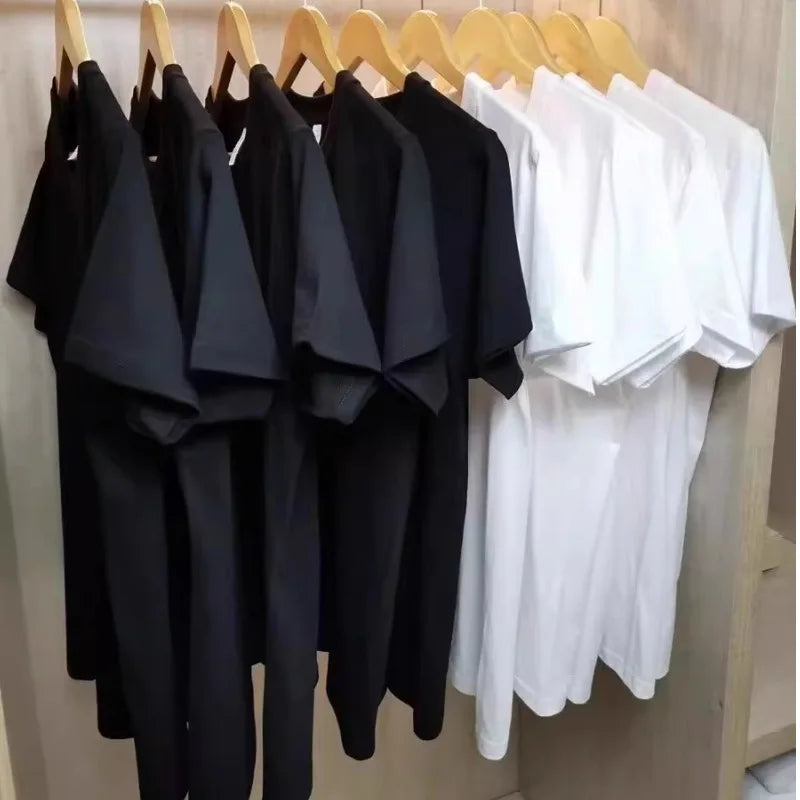 T-shirt d'été ample et amusant pour femme, avec imprimé chat blanc, décontracté, à manches courtes, col rond, haut pour l'été, vêtements pour femme avec animaux