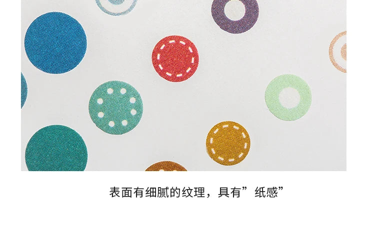 60mm*3m Dot Washi Tape for Diary Scrapbooking DIY Deco Junk Journal Creative Stationery School Supplies Masking Tapes