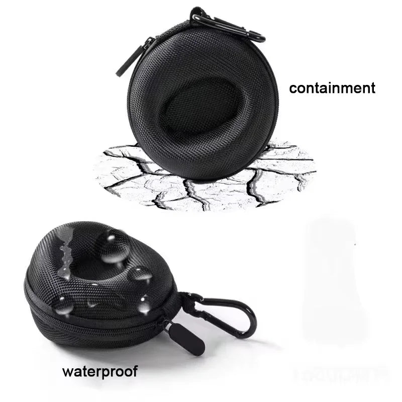 Tragbare EVA Einzel-Uhren-Reiseetui Uhrenaufbewahrung Organizer Box Uhrenhalter Wasserdicht für Smartwatches Reißverschlussbehälter
