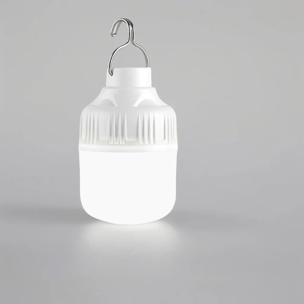 Outdoor USB Rechargeable LED Lamp Bulbs Super Bright Emergency Light with Hook Portable Camping Fishing Lantern Night Lights
