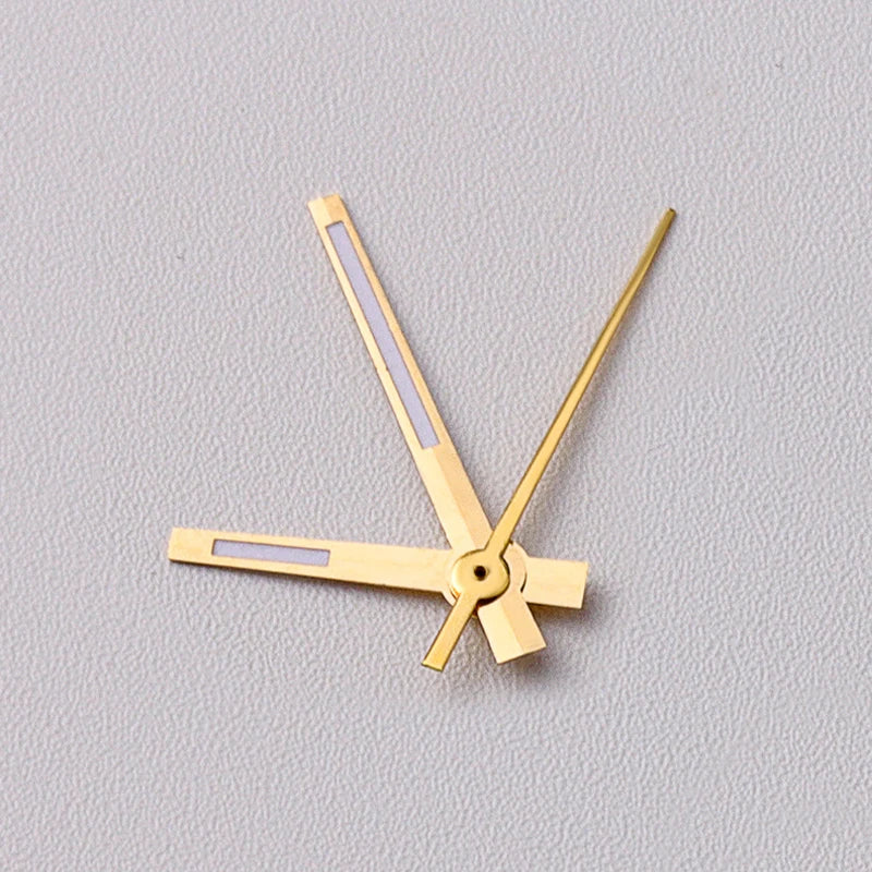 Modified Watch Hands Green Luminous Logbook Needle Silver Gold Rose Watch Accessories for NH35/NH36/4R/7S Movement