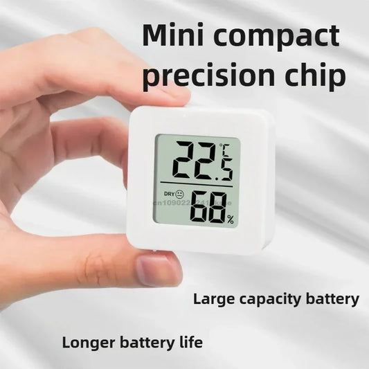 LCD Digital Thermometer Hygrometer Indoor Room Electronic Temperature Humidity Meter Sensor Gauge Weather Station for Home