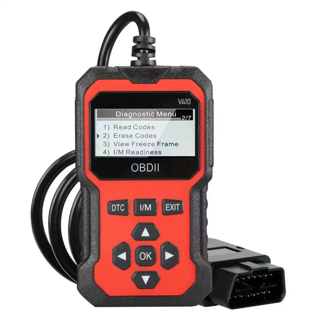 V410 Car Diagnostic Scanner Tool ABS Engine Oil Reset Function Auto Scanner Tool for All Cars