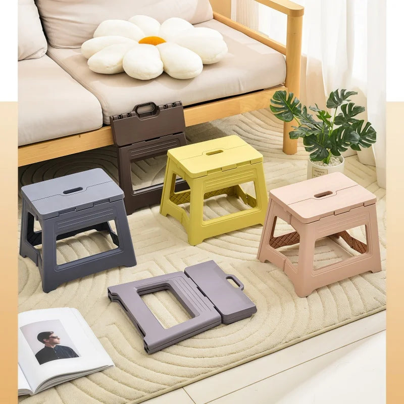 New Lightweight Space Thickened Folding Stool,Portable Home Outdoor Camping,Magza Fishing,Simple and integrated Design