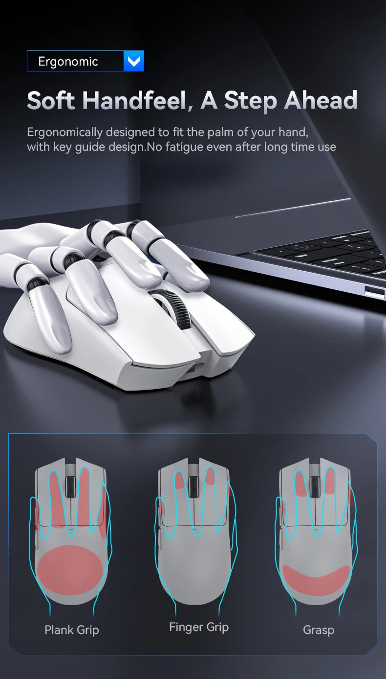 Attack Shark X11  X11SE Wireless Gaming Mouse 3-Mode , PAW3311, 22000DPI, 400IPS, PC Gaming Mouse