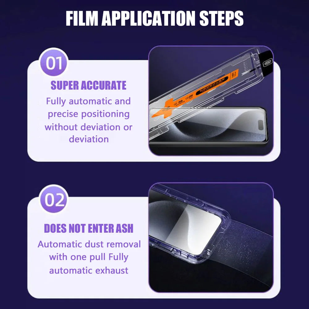 5PCS Anti-Peeping Tempered Glass For iPhone 17 16 15 13 12 11 Pro Max 17Air XR XS MAX Privacy Screen Protector Film - Shoppiline
