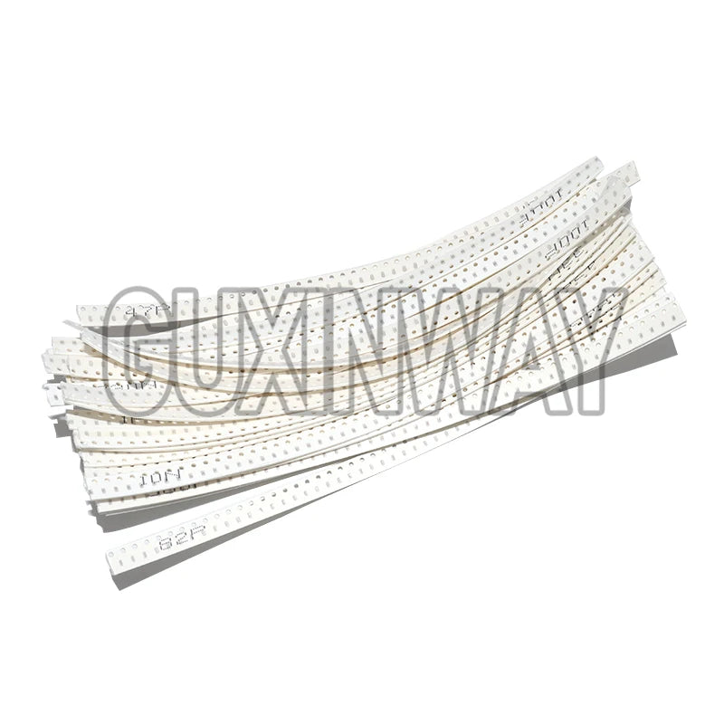 2500pcs 0402 0603 0805 SMD Ceramic Capacitor Assorted Kit 50Values 1pF - 10uF 100PF 10NF 100NF 0.47UF 1UF Chip Capacitance Set - Shoppiline