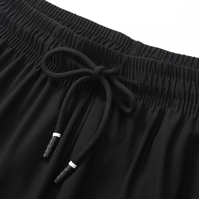 Men's Shorts Summer Football Soccer Sports Short Pants Breathable Drawstring Quick Dry Running Sports Shorts Men Jogging Bottom