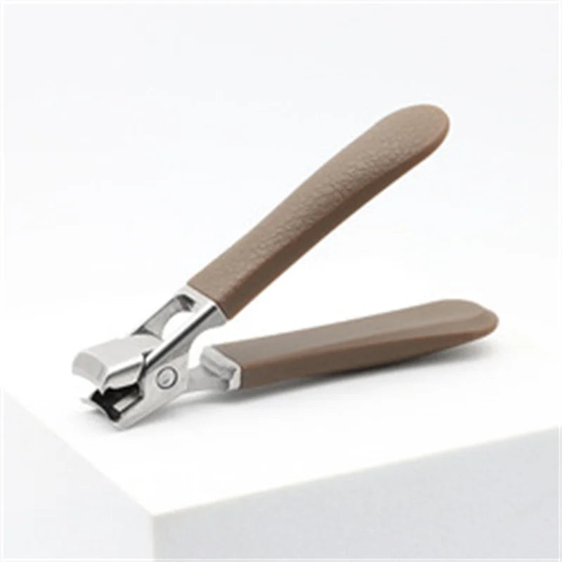 1Pcs Clipper For Thick Nails, Heavy-Duty Large PP Handle Manicure Tools , Unisex, Suitable For Fingernails And Toenails