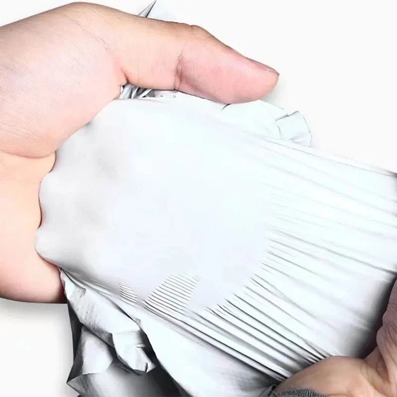 100pcs/Lots White Courier Bag Express Envelope Storage Bags Mailing Bags Self Seal Plastic Poly Packaging Pouch Waterproof New - Shoppiline