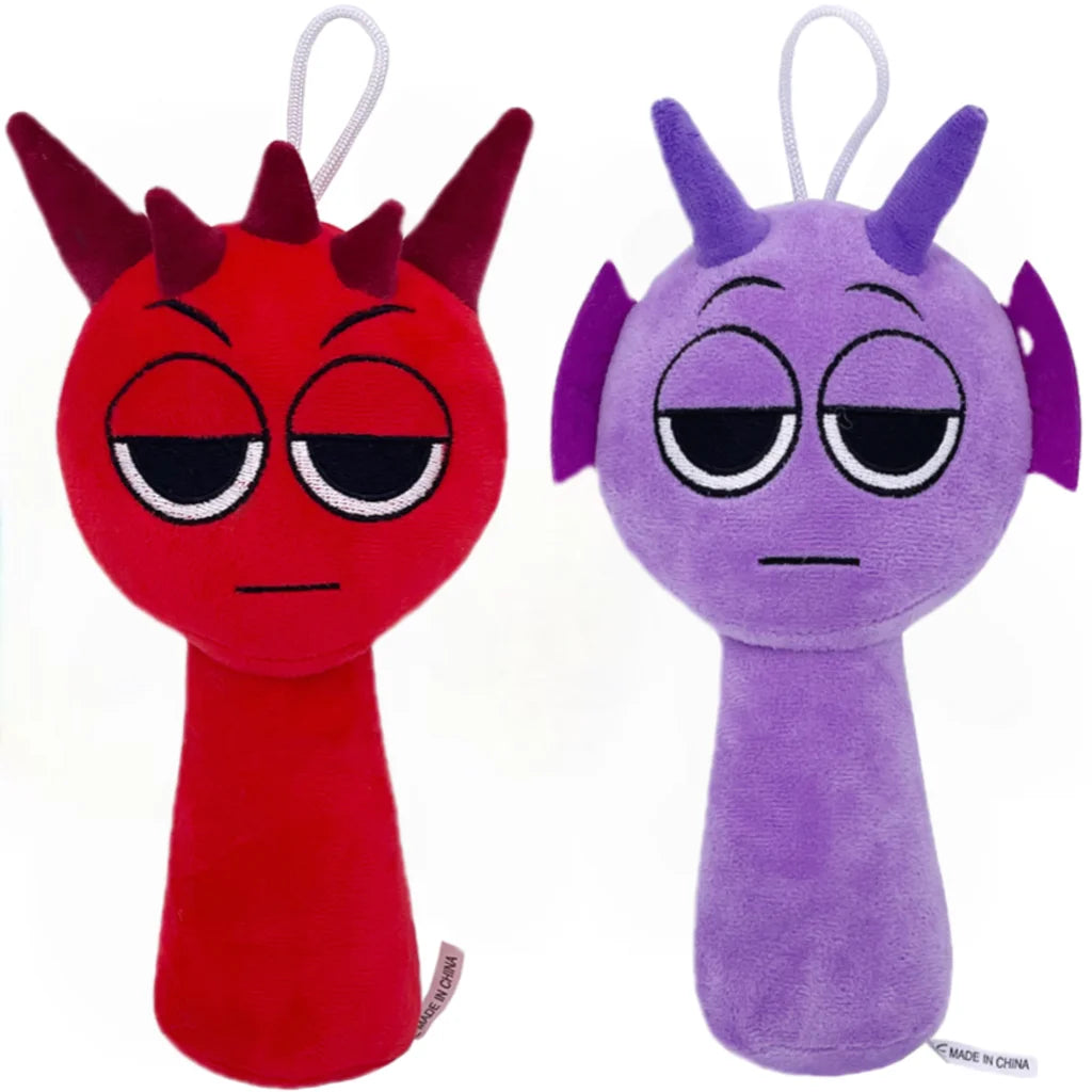Sprunki Plush Toys Sprunki Plush Doll Sprunki Game Cartoon Pillow Kids Birthday Gifts Stuffed Dolls Christmas Gift