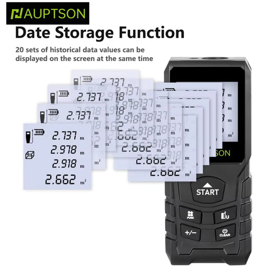 HAUPTSON 70/100M Laser Rangefinder Distance Meter Rangefinder Laser Tape Range Finder Building - Shoppiline