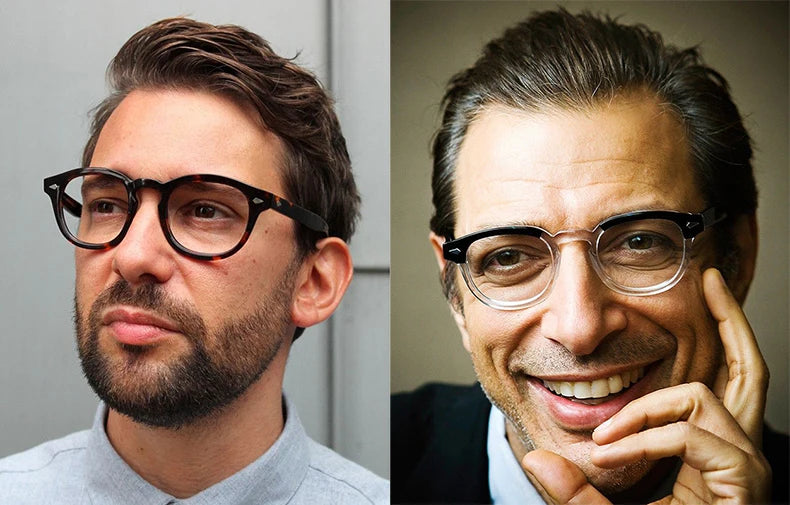 Johnny Depp Lemtosh Eyeglasses Frame Men Optical Glasses Women Computer Goggles Clear Lens Luxury Brand Vintage Acetate Frame