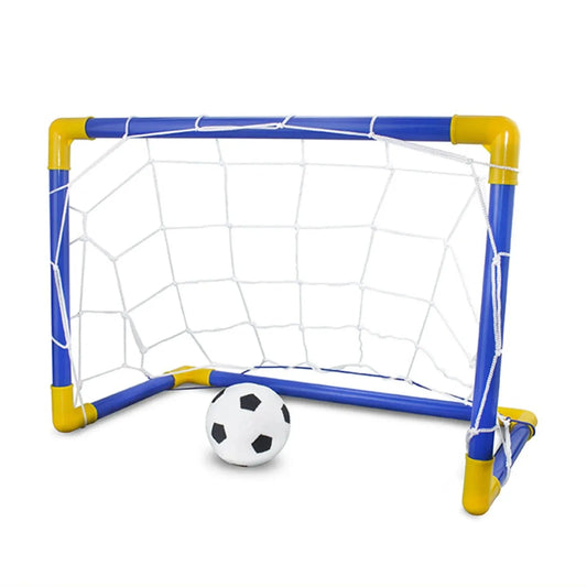 1PC Indoor Mini Folding Soccer Goal Net Plastic Football Post Frame Set Inflatable Kids Sport Toys For Indoor Outdoor Team Games - Shoppiline