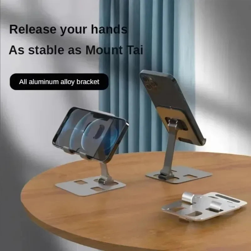 Mode Universal Faltbar Schreibtisch Handyhalterung Ständer für iPhone 12-17 Handyhalter Tablet Desktop Metallhalter