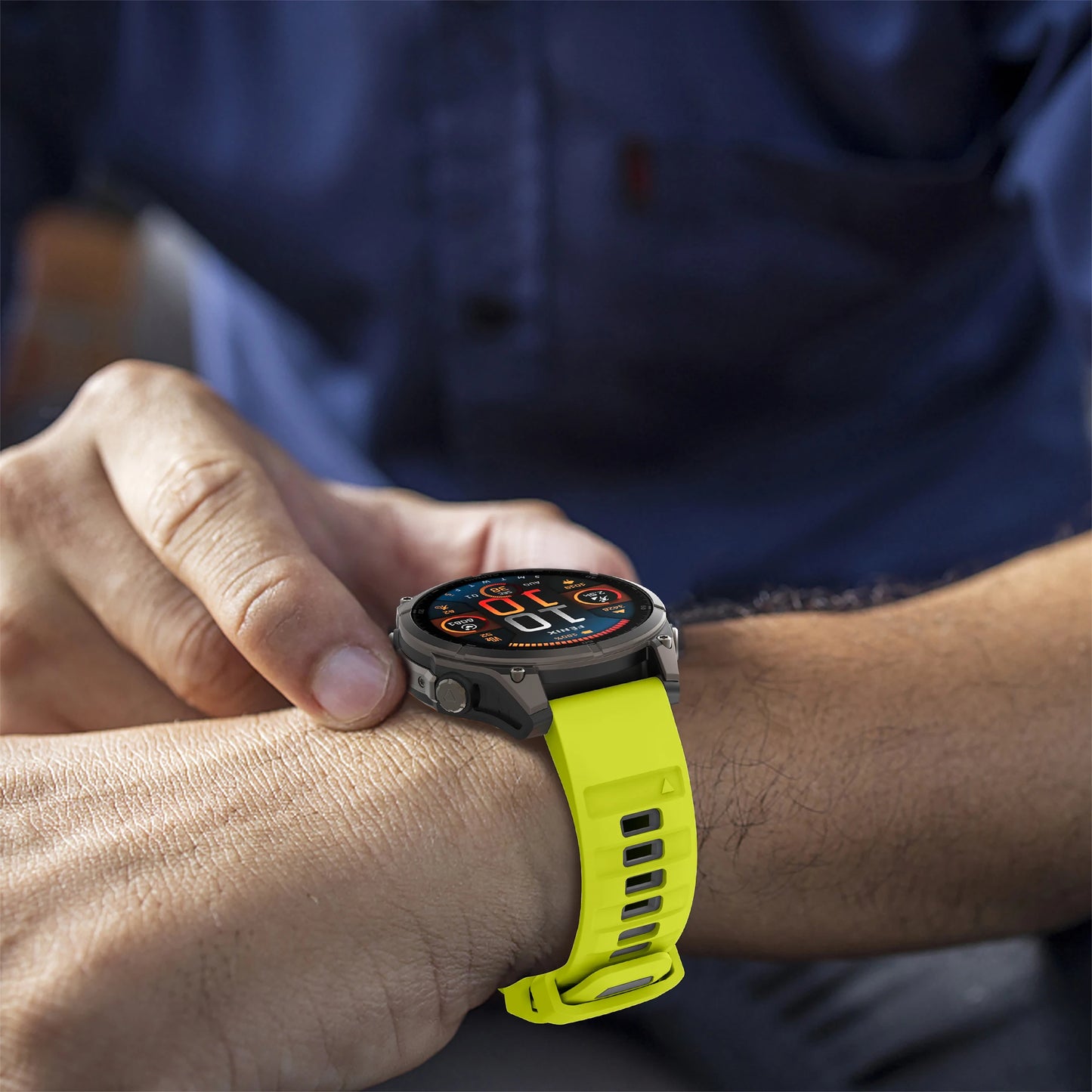 1:1 Fenix8 Armband für Garmin Fenix 8 47mm 51mm E 7 7X 6 6X 5 5X/Epix Pro/Enduro 3 QuickFit 22mm 26mm Silikonarmband