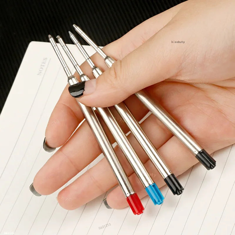 5-20pcs L:3.9 in/99mm Ballpoint Pen G2 Refills for Medium Point Blue Red Black Ink Rods for Office Stationery School Supplies