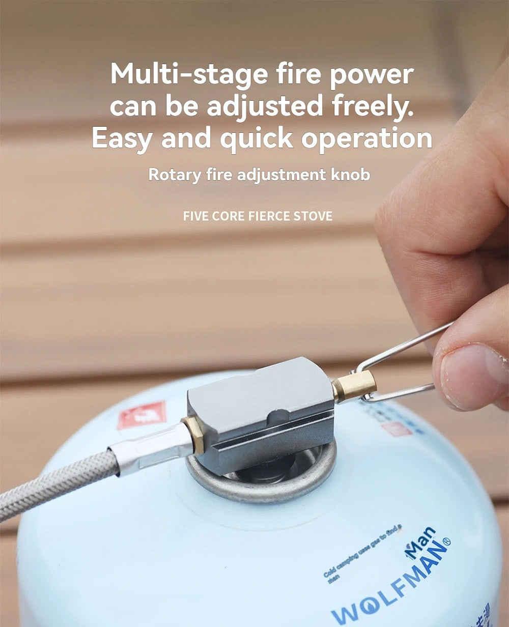 BRS Outdoor BRS-201A Five Core Fierce Stove Fierce Stove Five Star Stove Camping Barbecue Tool