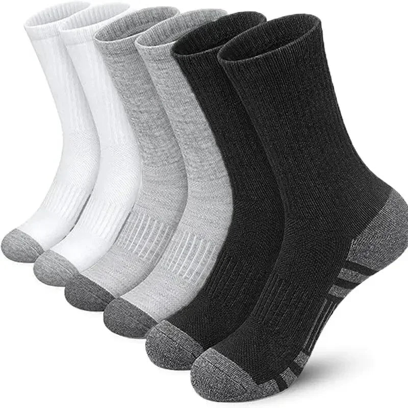Men's High-Performance Gym & Outdoor Socks – Soft, Comfortable with Enhanced Traction for Soft Surfaces