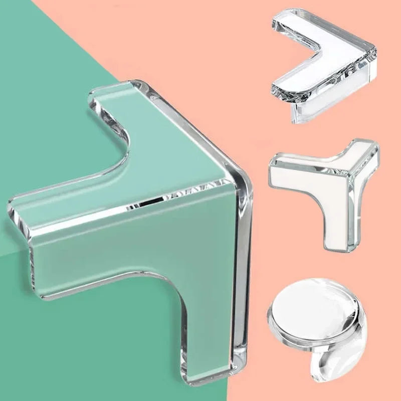 4 protège-coins de table en silicone pour bébé, protection des bords, protection anti-collision pour enfants