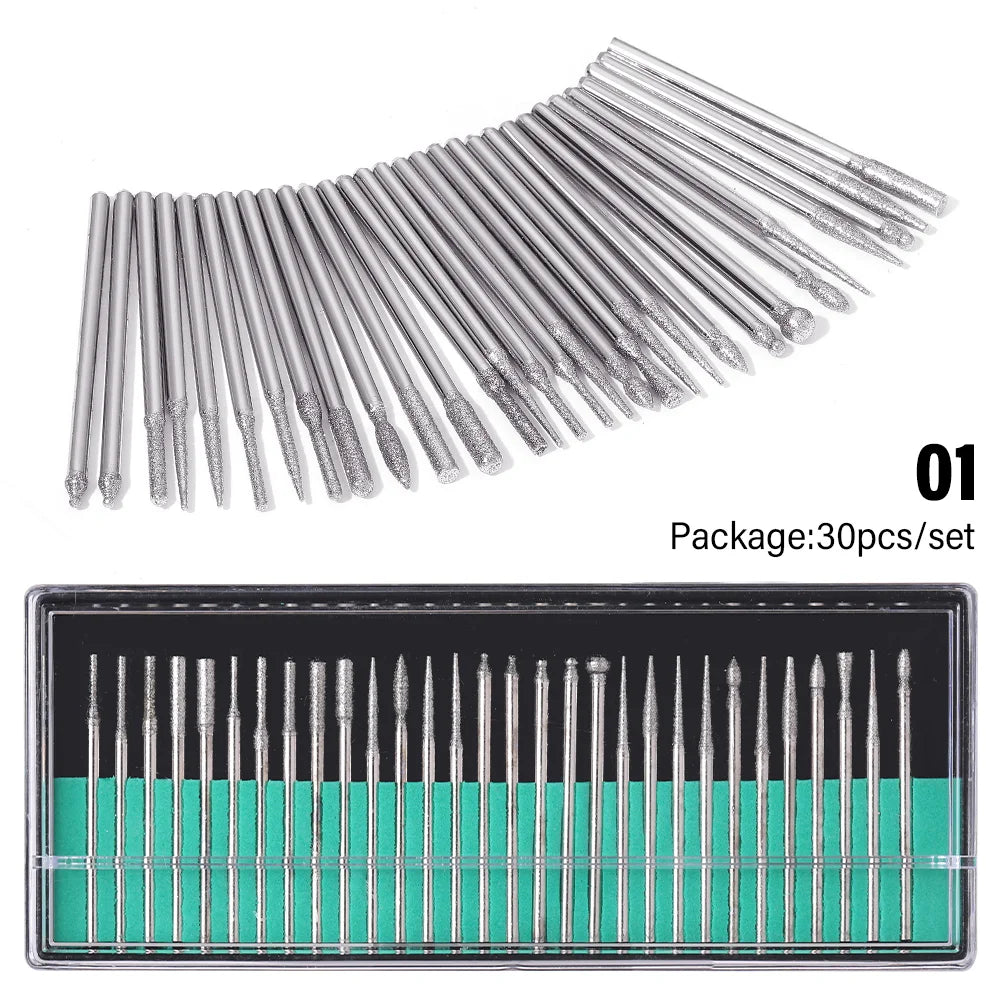 Professional Nail Drill Machine Set Remove Nail Sander Gel Polish Remover Tools Driller Manicure Nail Accessories Nail tools