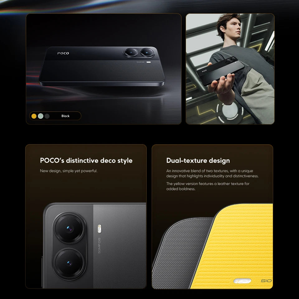 POCO X7 Pro Global Version Cellphone 256GB / 512GB Dimensity 8400-Ultra 6.67" 120Hz Display 6000mAh 5G NFC - Shoppiline