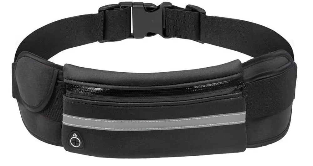 HOMEFISH Neue Lauftasche, Fahrradtasche, Hüfttasche, Gürteltasche, wasserdichte Sport-Bauchtasche, Handytasche, für Fitnessstudio, Laufen, Joggen